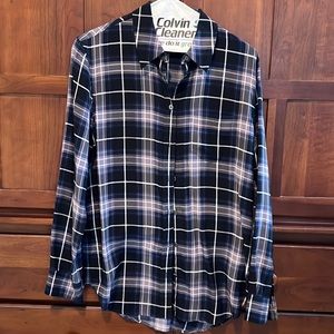 equipment long sleeve blouse